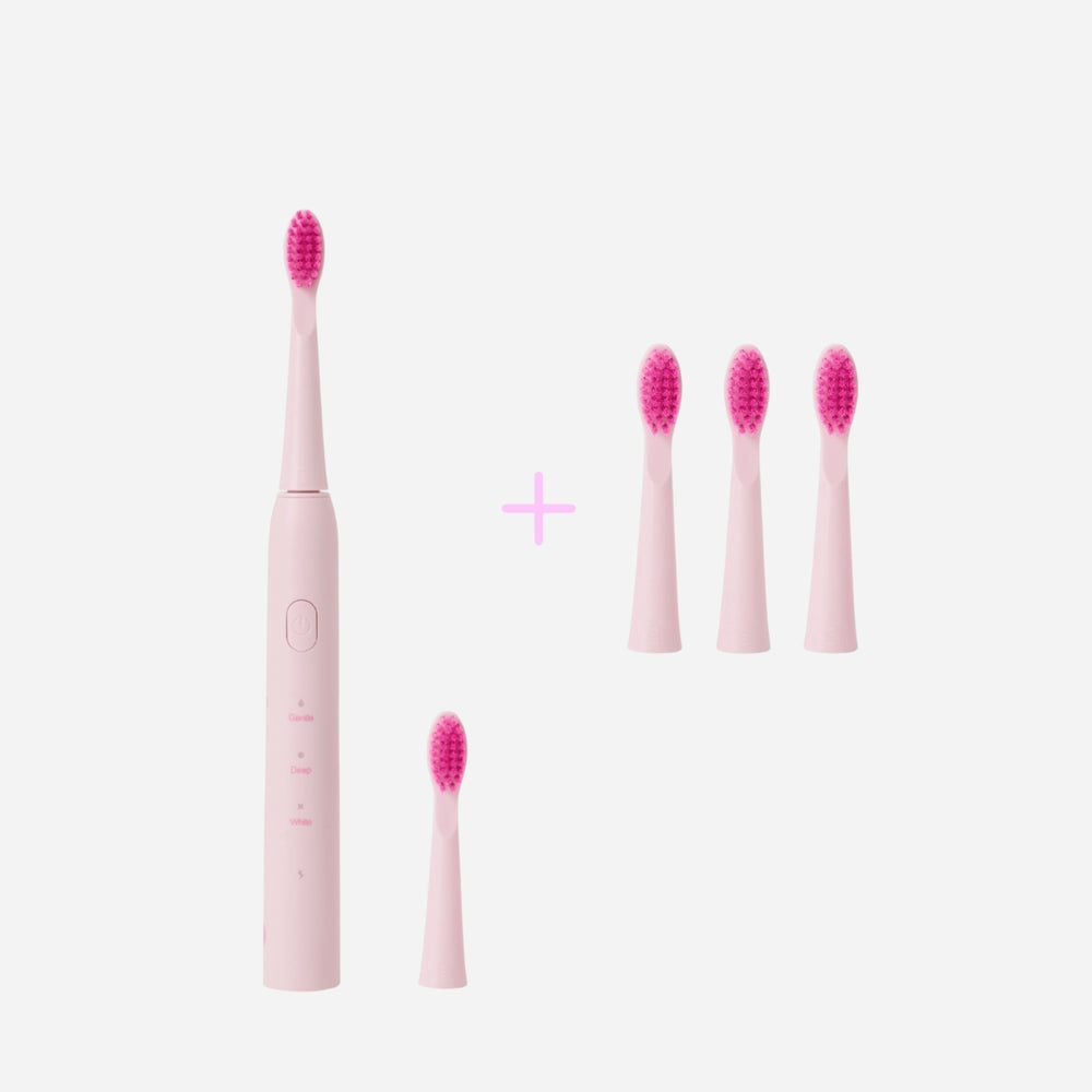 Toothbrush Refill Kit Pink image